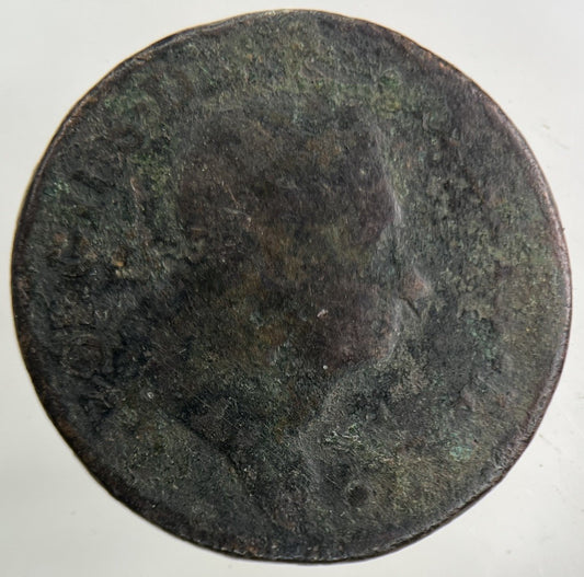 1724 Irish Half - Penny Coin | Fair Grade