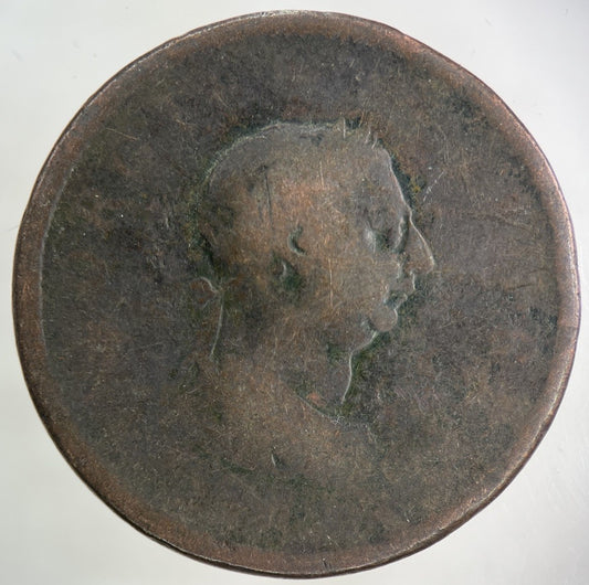 British George III 3rd One Penny Coin | Worn Grade