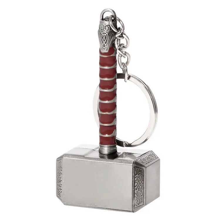 Metal Thor Hammer Shaped Bottle Opener Keyring Premium Keychain Gift UK