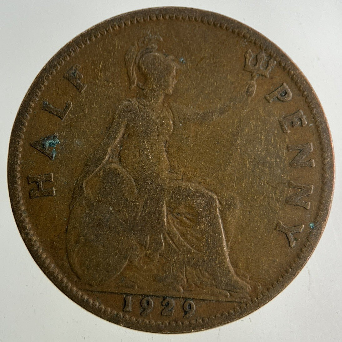 1929 George V Half - Penny Coin | Collectable Grade