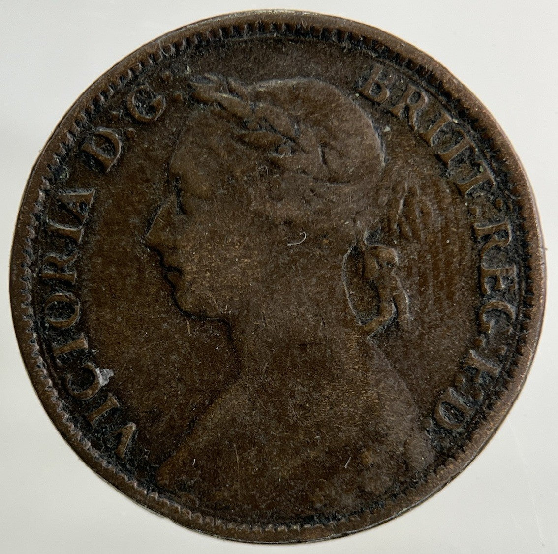1884 Victoria Farthing Coin | Collectable Grade