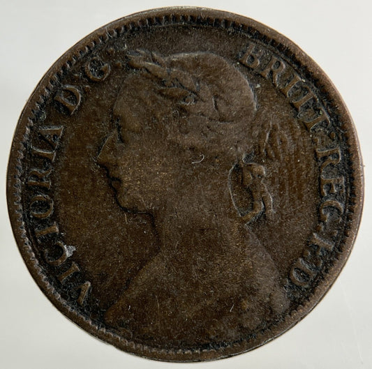 1884 Victoria Farthing Coin | Collectable Grade
