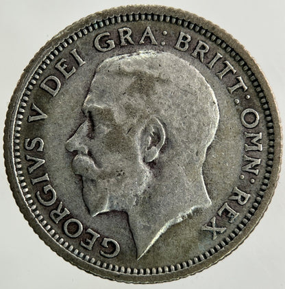 1926 George V Sixpence Silver Coin | Fine Collectable Grade