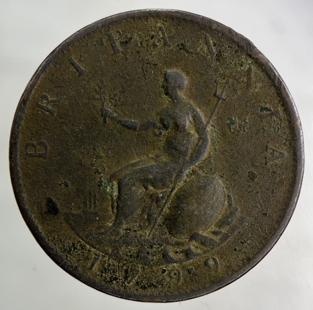 1799 George III 3rd Half - Penny Coin | Collectable Grade