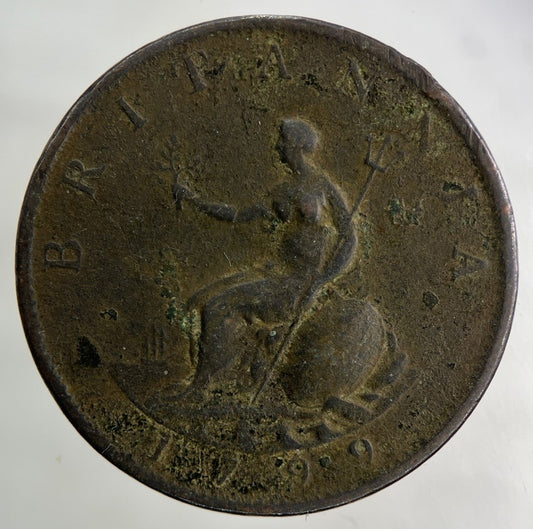 1799 George III 3rd Half - Penny Coin | Collectable Grade