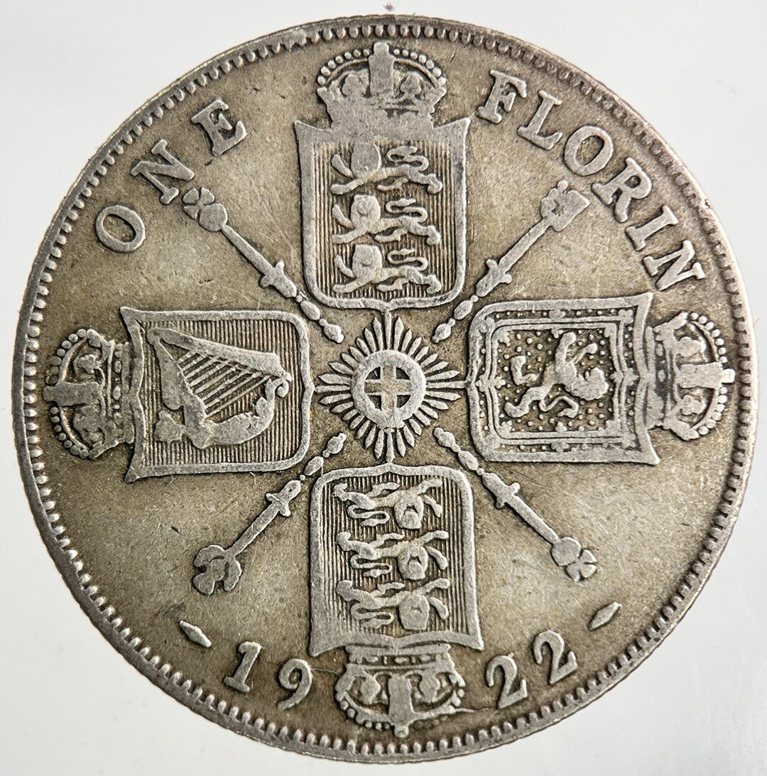 1922 George V Florin Silver Coin | Fine Collectable Grade