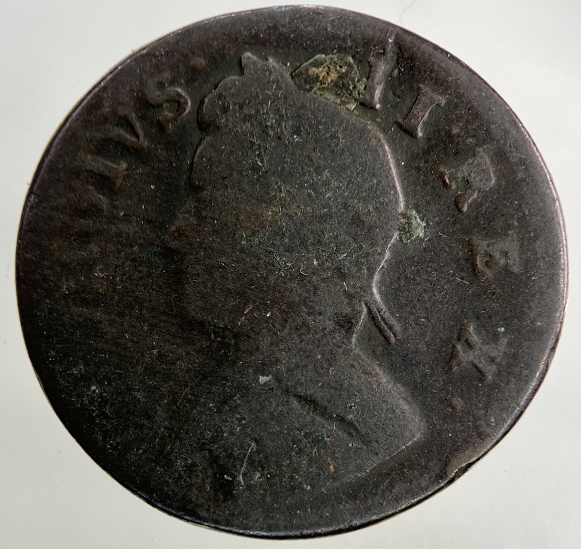 1739 George II 2nd Farthing Coin | Collectable Grade