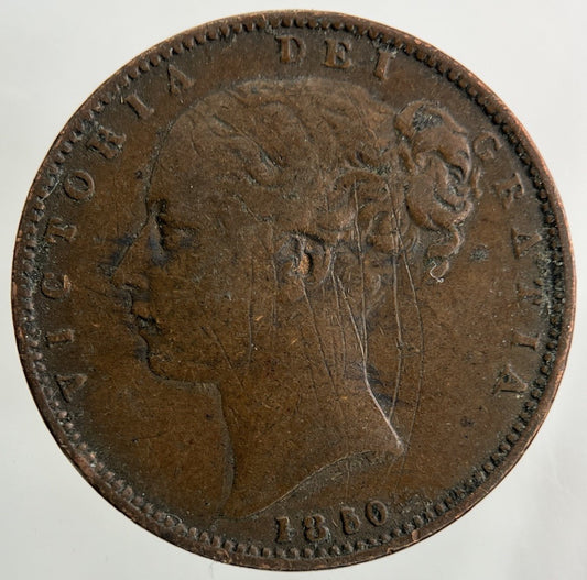 1850 Victoria Farthing Coin | Fine Collectable Grade