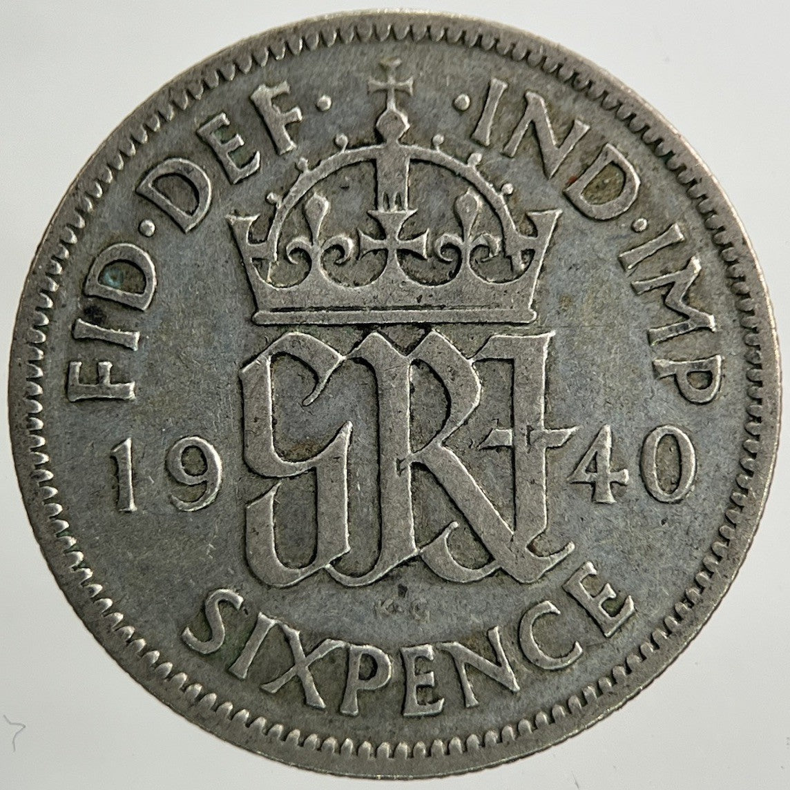 1940 George VI Sixpence Silver Coin | Collectable Grade