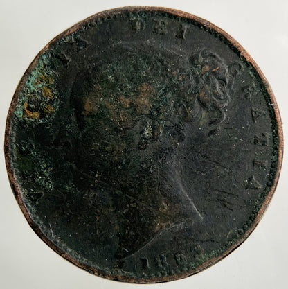 1853 Victoria Farthing Coin | Collectable Grade