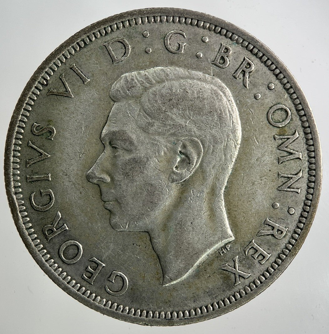 1940 George VI Half - Crown Silver Coin | Fine Collectable Grade