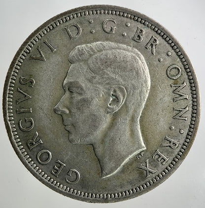 1940 George VI Half - Crown Silver Coin | Fine Collectable Grade