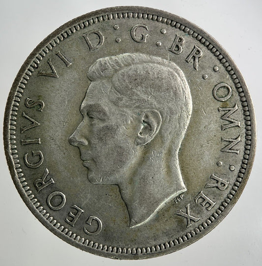 1940 George VI Half - Crown Silver Coin | Fine Collectable Grade