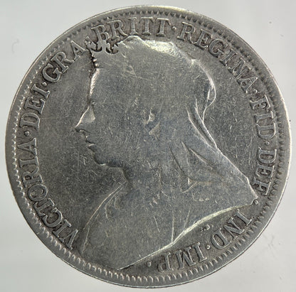 1901 Victoria Florin Silver Coin | Fine Collectable Grade