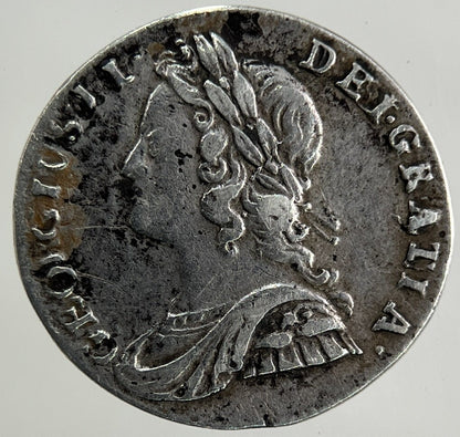 1735 George II 2nd Maundy Two - Pence 2D Silver Coin | Fine Collectable Grade