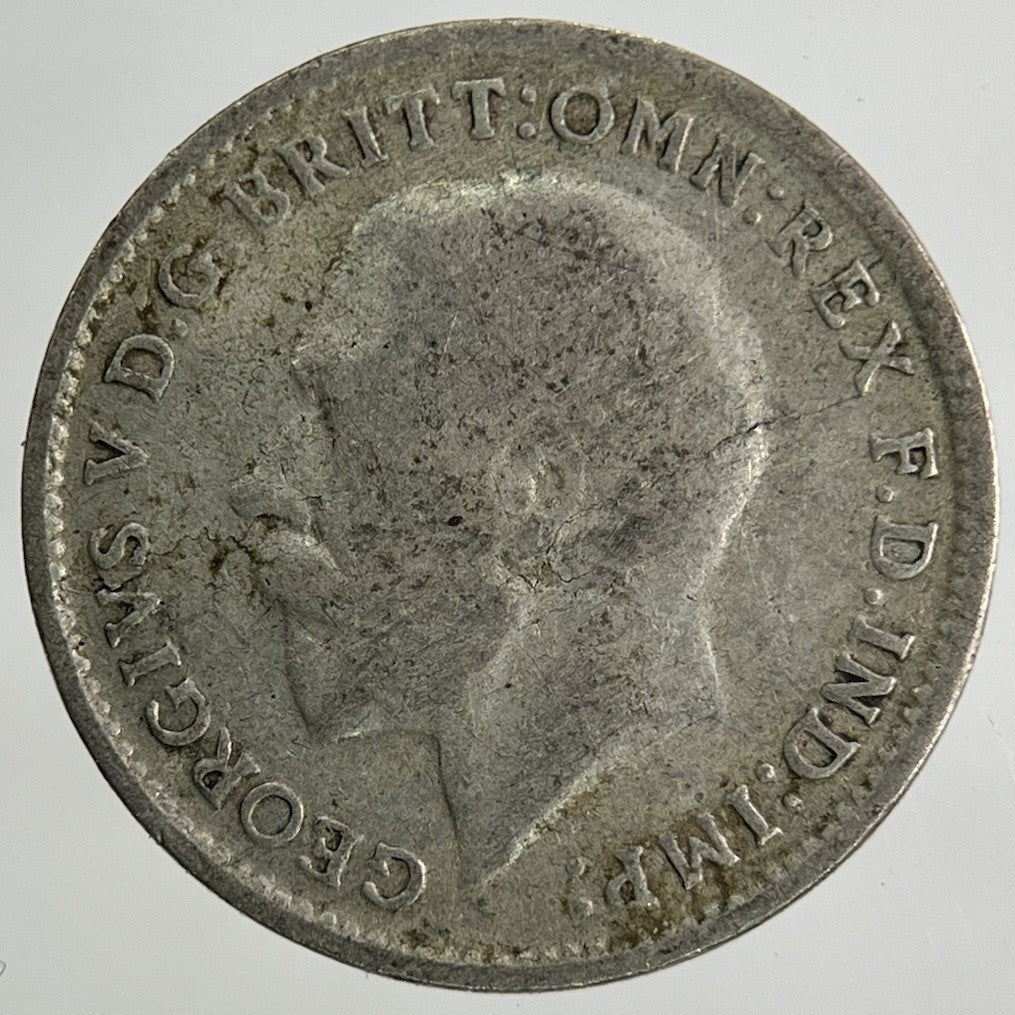 1920 George V Threepence Silver Coin | Fine Collectable Grade