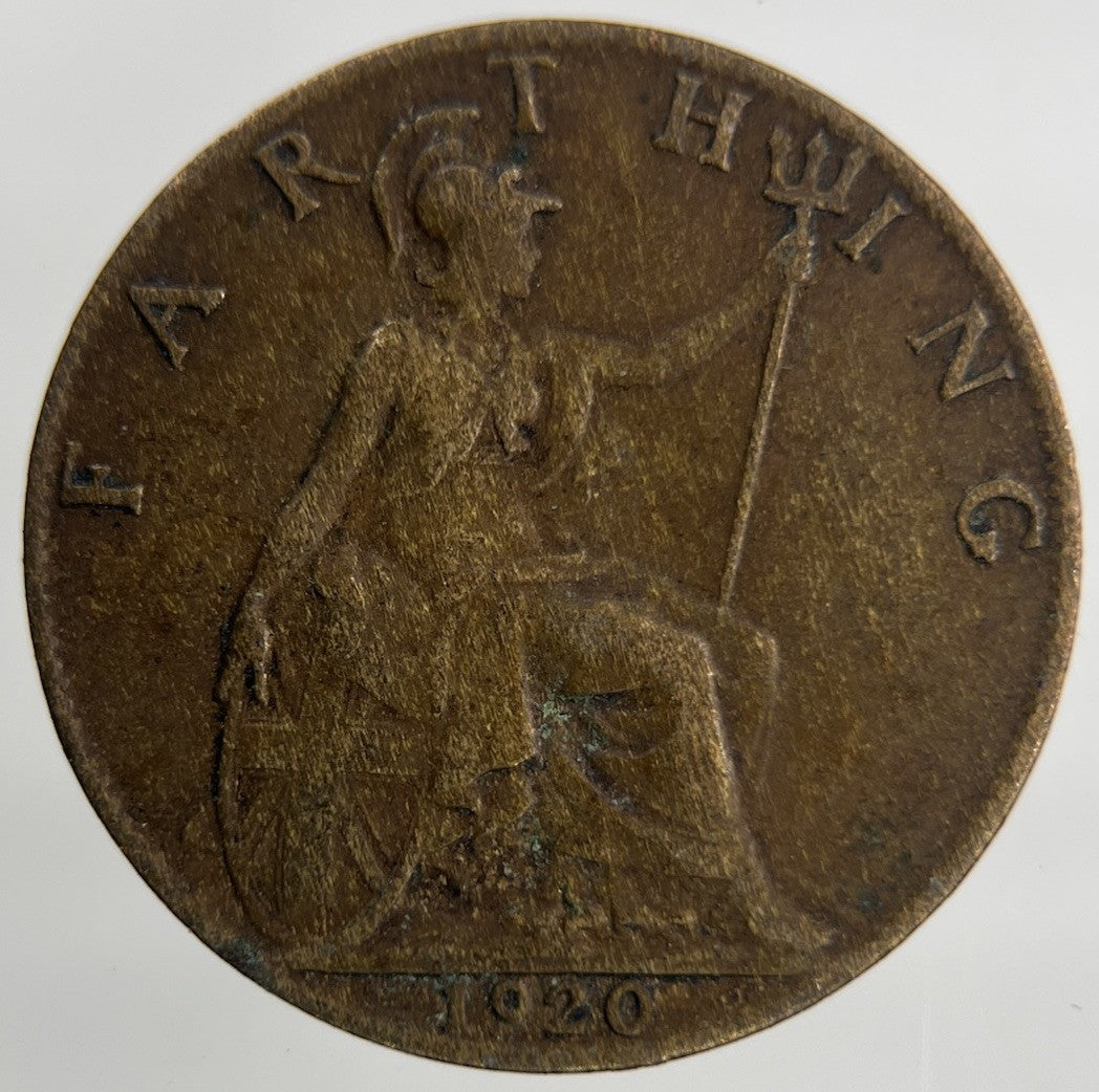 1920 George V Farthing Coin | Collectable Grade