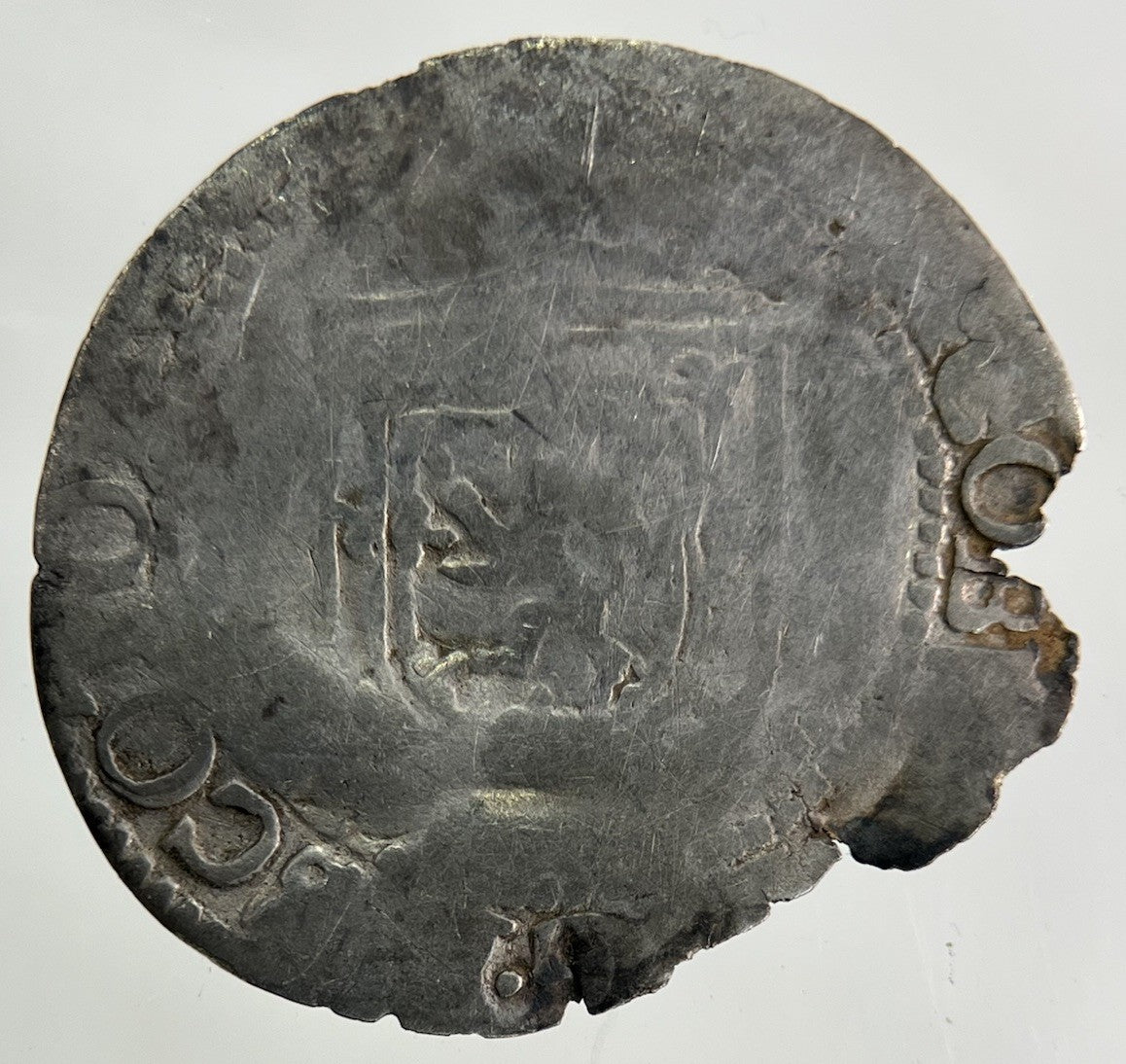 1602 Scotland Scottish Thistle Merk Hammered Silver Coin | Collectable Grade