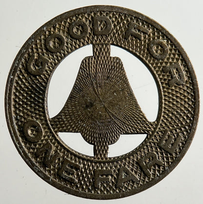US USA Los Angeles Railway Transport Fare Token Coin | Collectable Grade