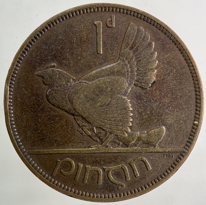 1935 Irish Ireland One Penny Coin | Collectable Grade