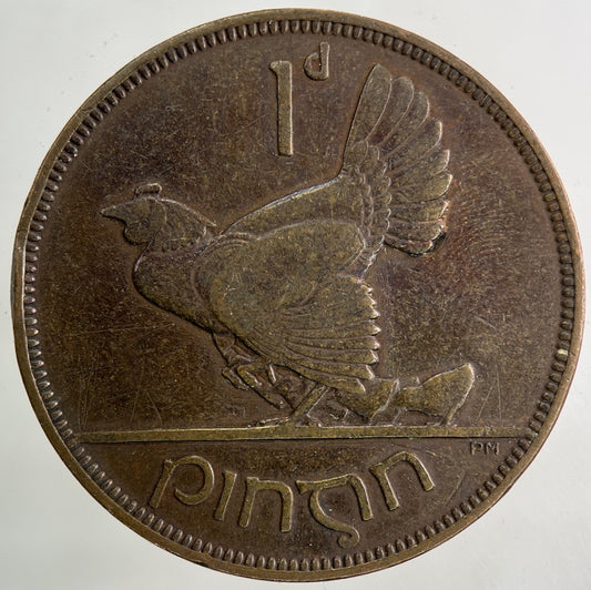 1935 Irish Ireland One Penny Coin | Collectable Grade