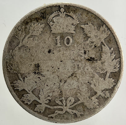 1922 Canada 10 Cents Silver Coin | Collectable Grade