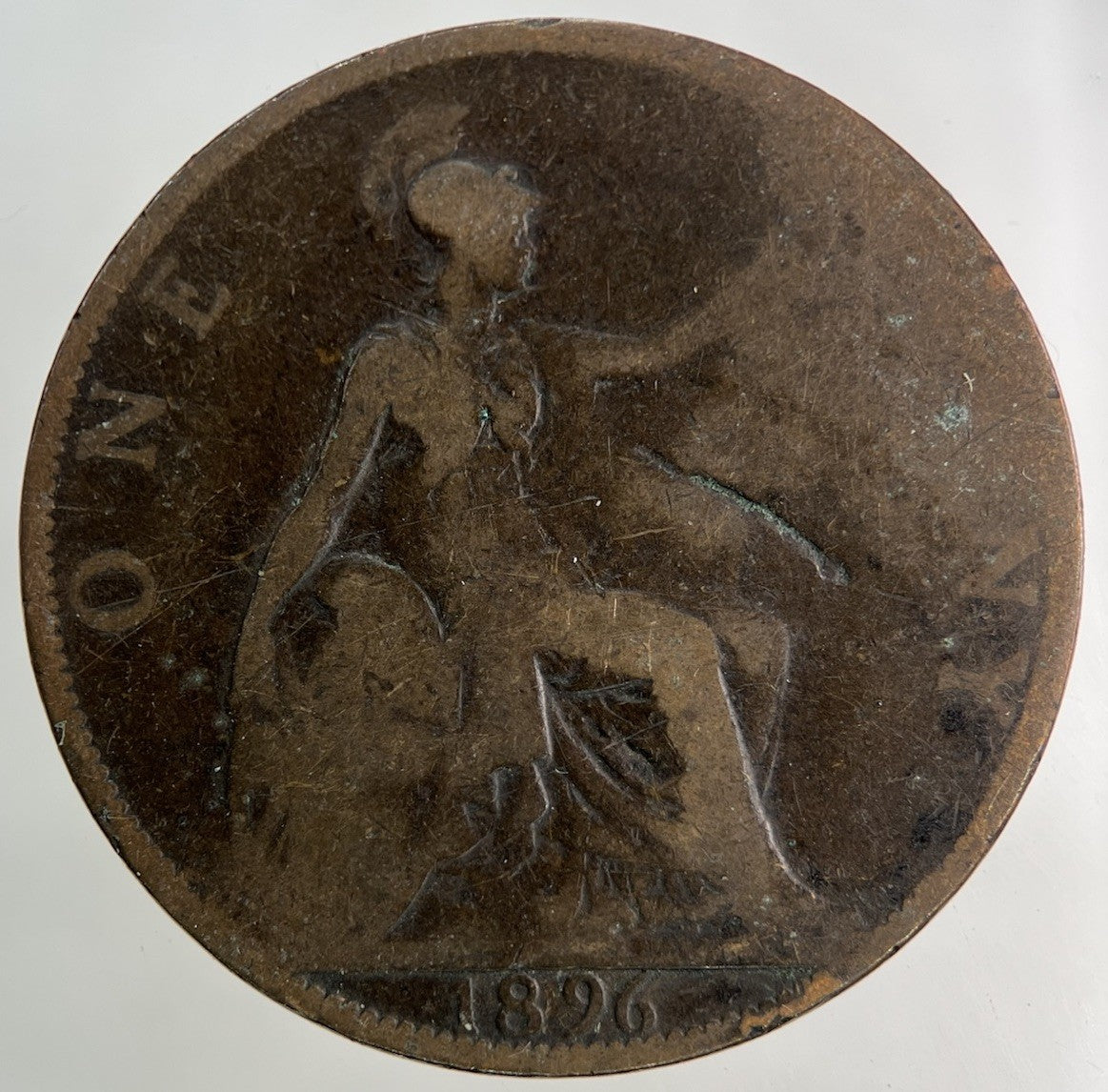 1896 Victoria One Penny Coin | Collectable Grade