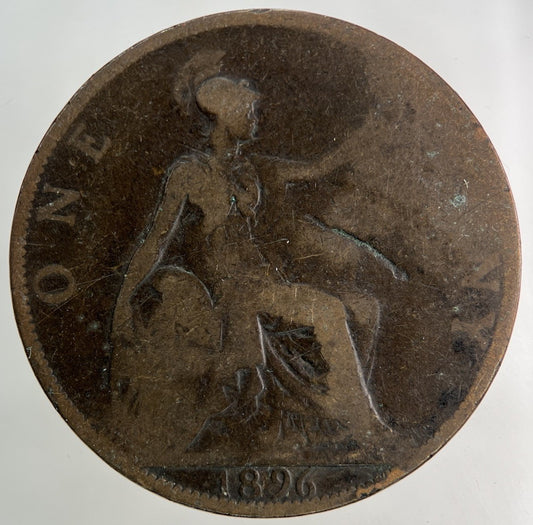 1896 Victoria One Penny Coin | Collectable Grade