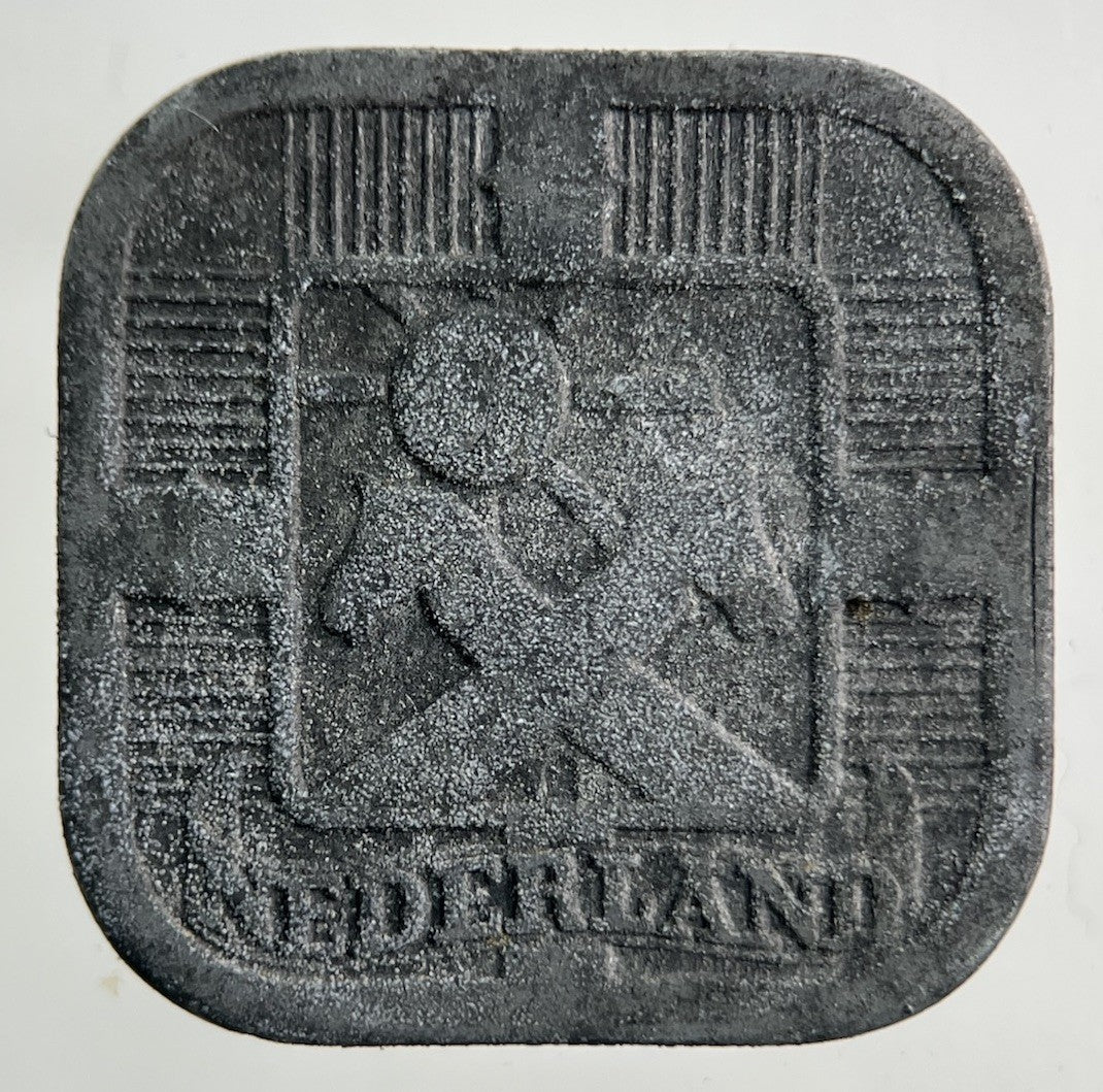 1942 Netherlands 5 Cent Coin | Fine Collectable Grade