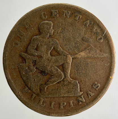 1911 Philippines One 1 Centavo Coin | Collectable Grade