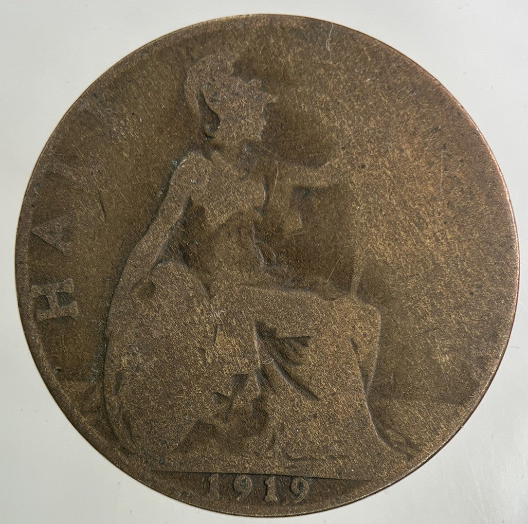1919 George V Half - Penny Coin | Collectable Grade