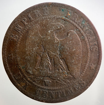 1856 France 10 Centimes Coin | Collectable Grade