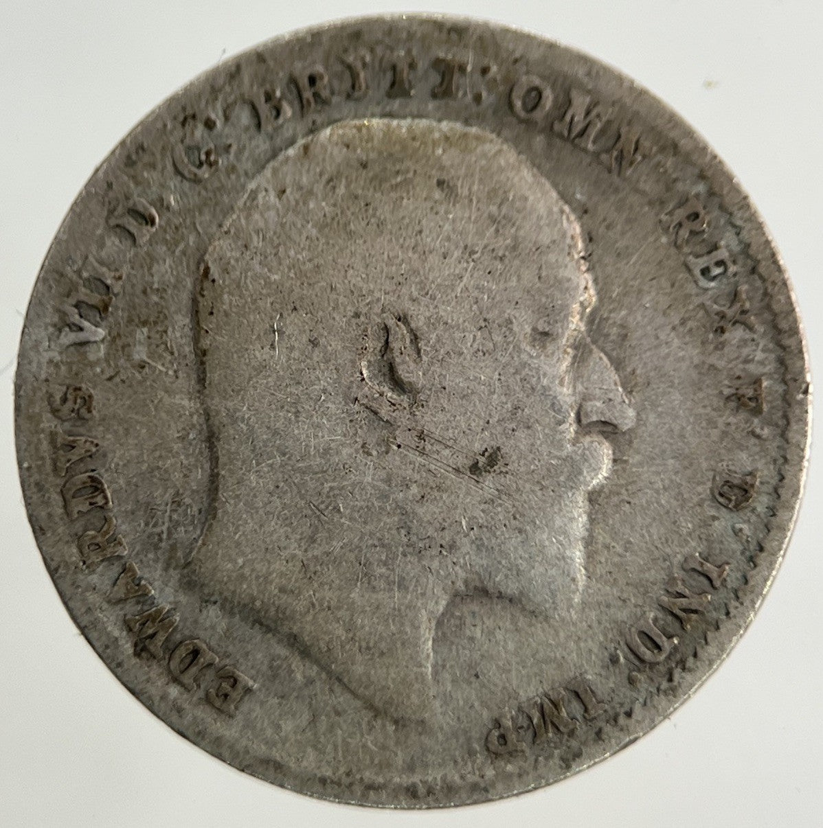 1907 Edward VII Threepence Silver Coin | Collectable Grade
