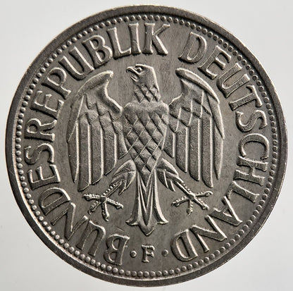 1950 - F Germany 1 One Mark Coin | Very High Grade