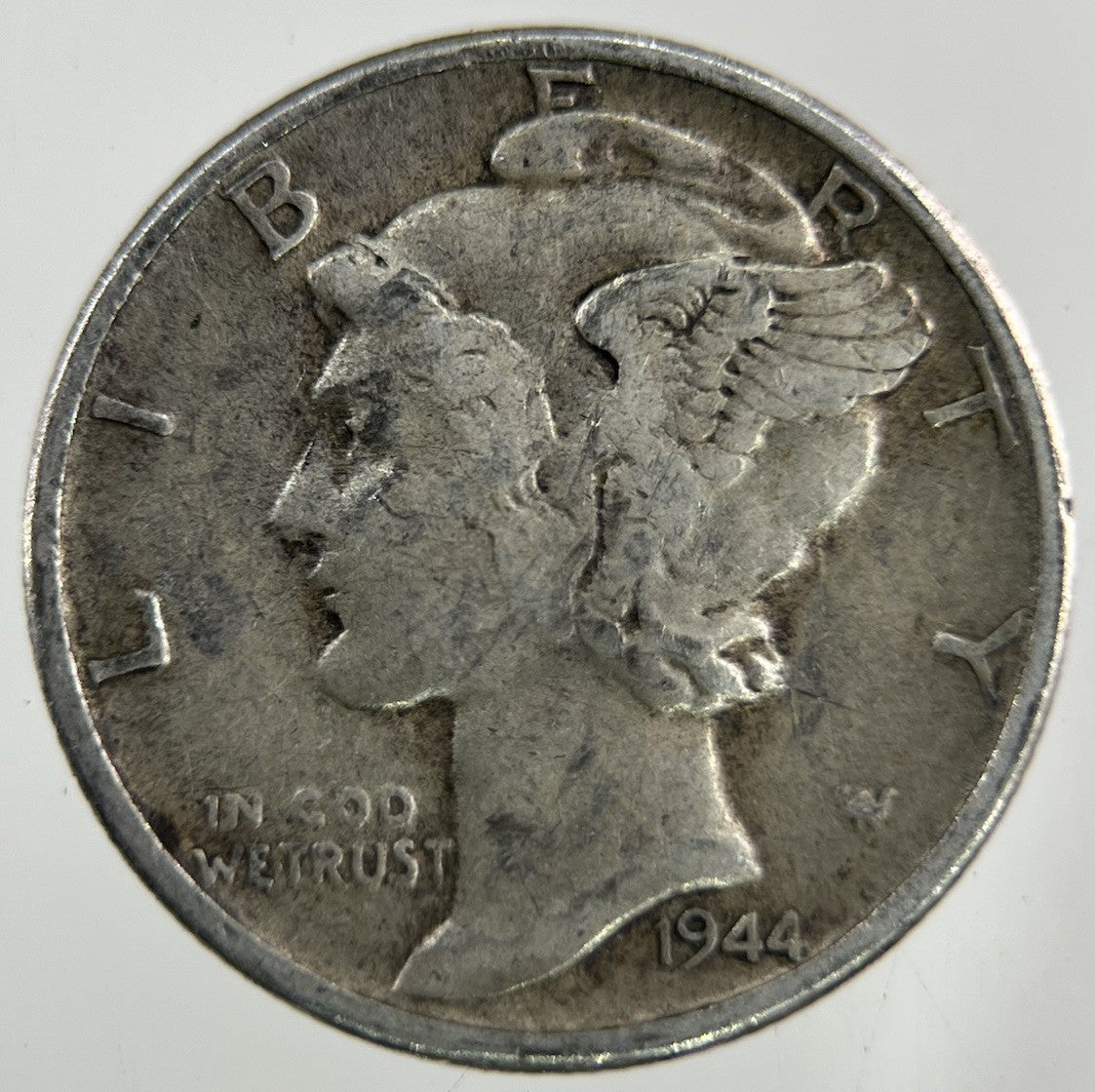 1944 US USA Mercury Dime Silver Coin | Collectable Grade