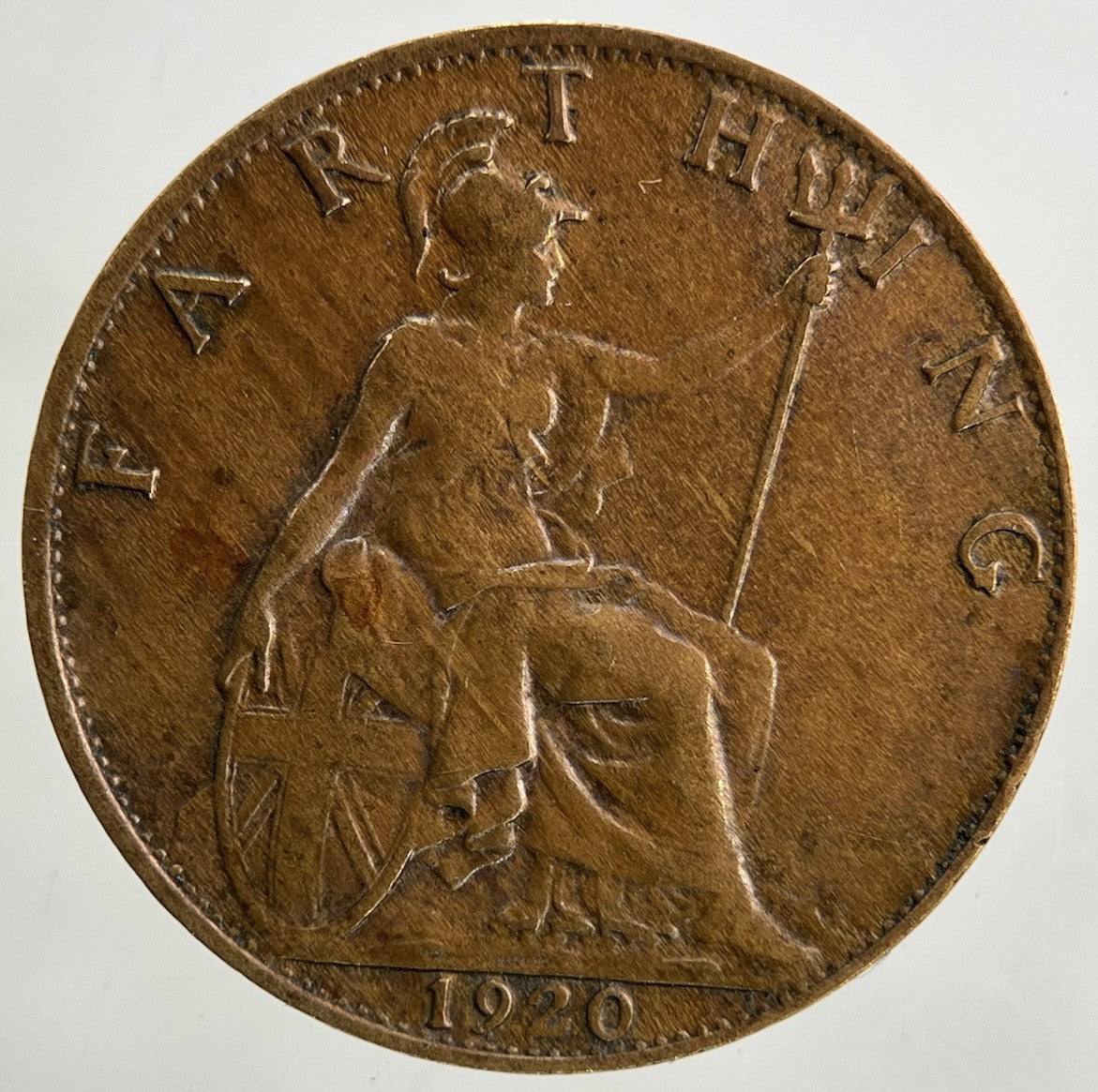 1920 George V Farthing Coin | Fine Collectable Grade