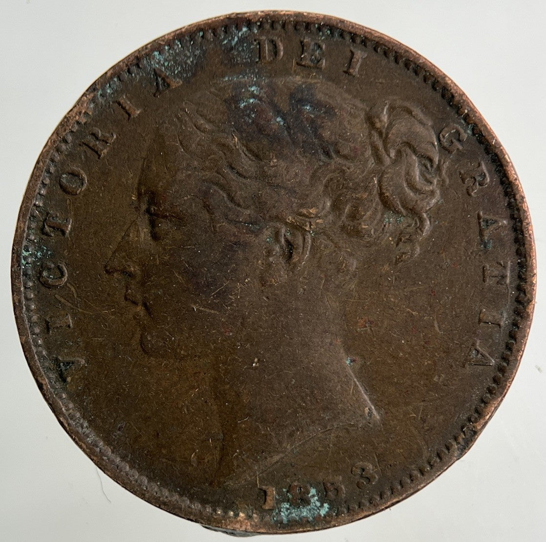 1853 Victoria Farthing Coin | Collectable Grade