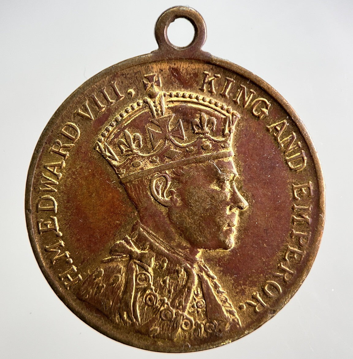 1937 King George VI Crowned Coronation Commemorative Medal