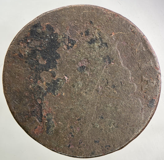 British William III 3rd Half - Penny Coin | Worn Grade