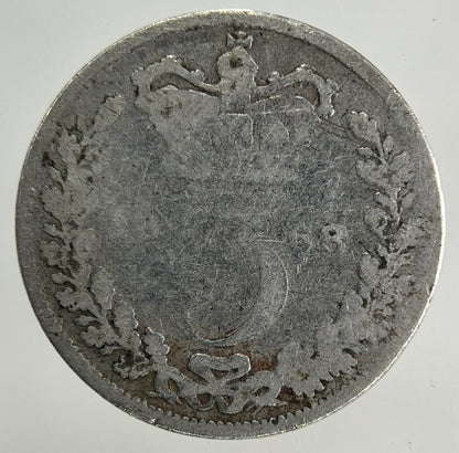 1868 Victoria Threepence Silver Coin | Collectable Grade