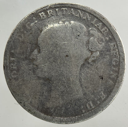 1884 Victoria Threepence Silver Coin | Collectable Grade