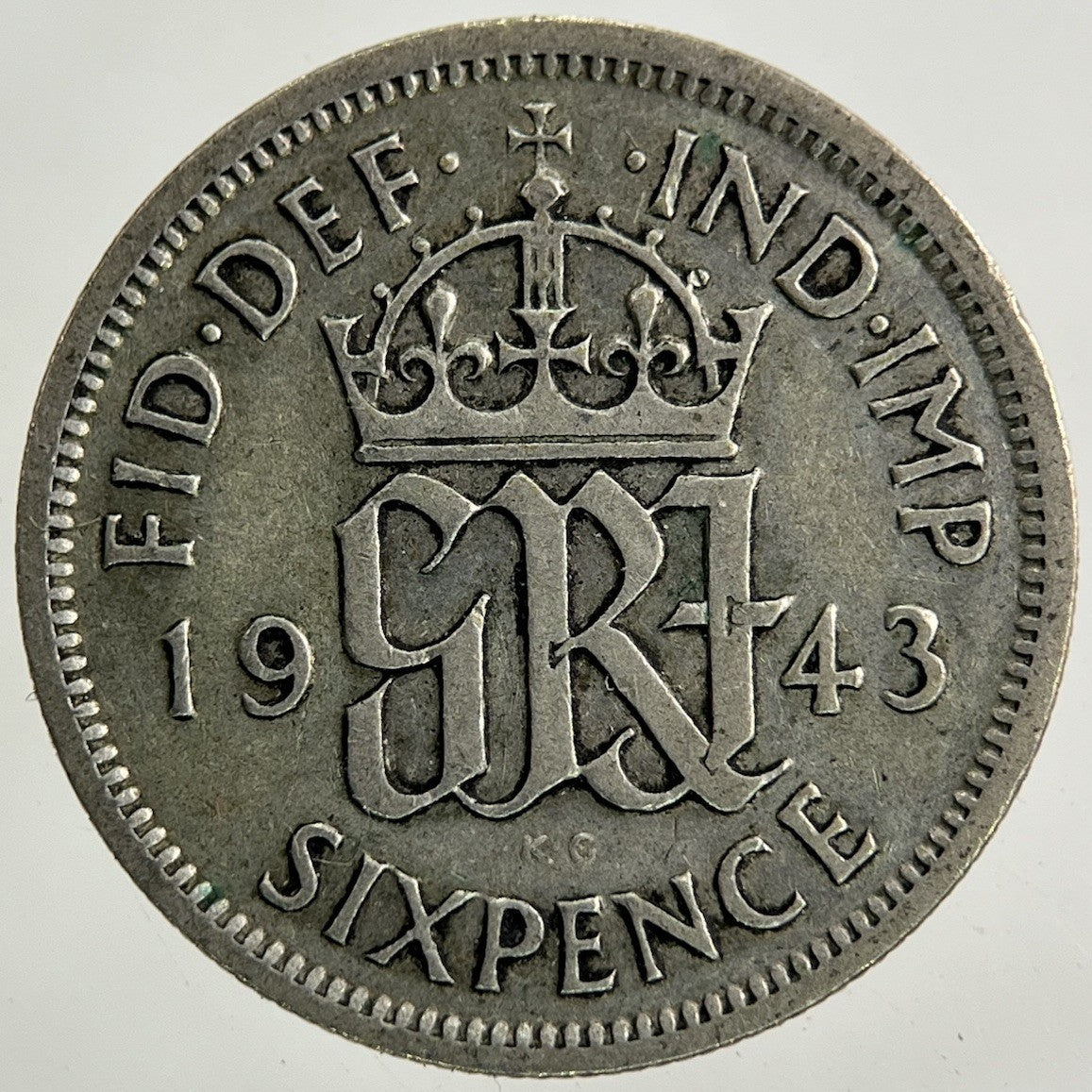 1943 George VI Sixpence Silver Coin | Collectable Grade