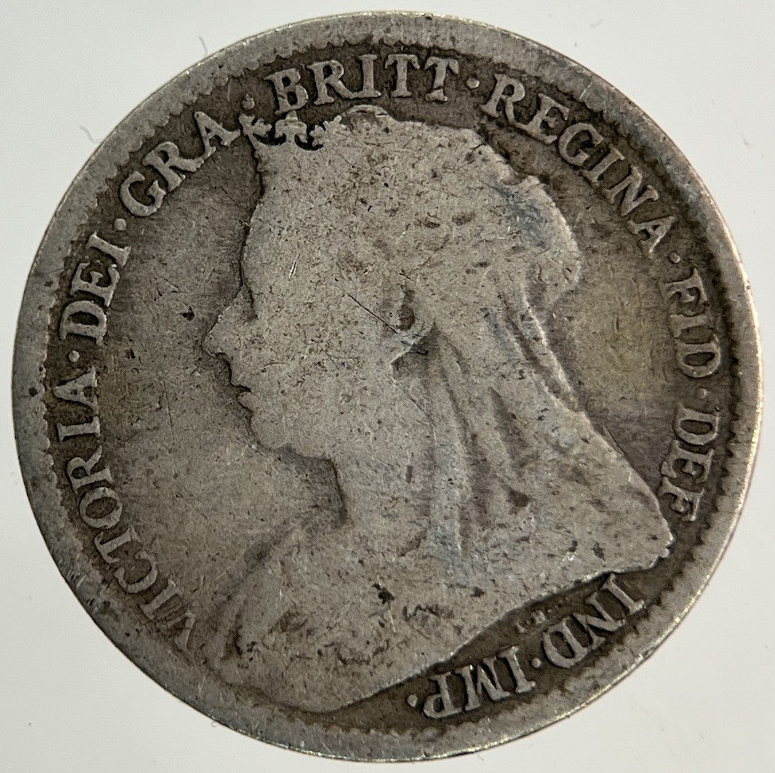 1894 Victoria Threepence Silver Coin | Collectable Grade