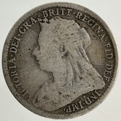 1894 Victoria Threepence Silver Coin | Collectable Grade