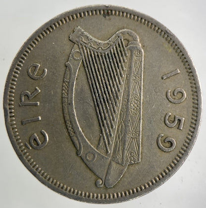 1959 Irish Ireland Florin Coin | Fine Collectable Grade