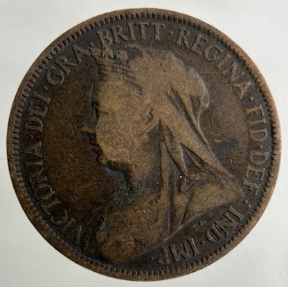 1900 Victoria Half - Penny Coin | Collectable Grade