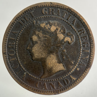 1882 - H Canada One Cent Coin | Collectable Grade