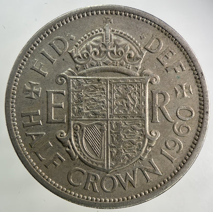 1960 Elizabeth II 2nd Half - Crown Coin | Fine Collectable Grade