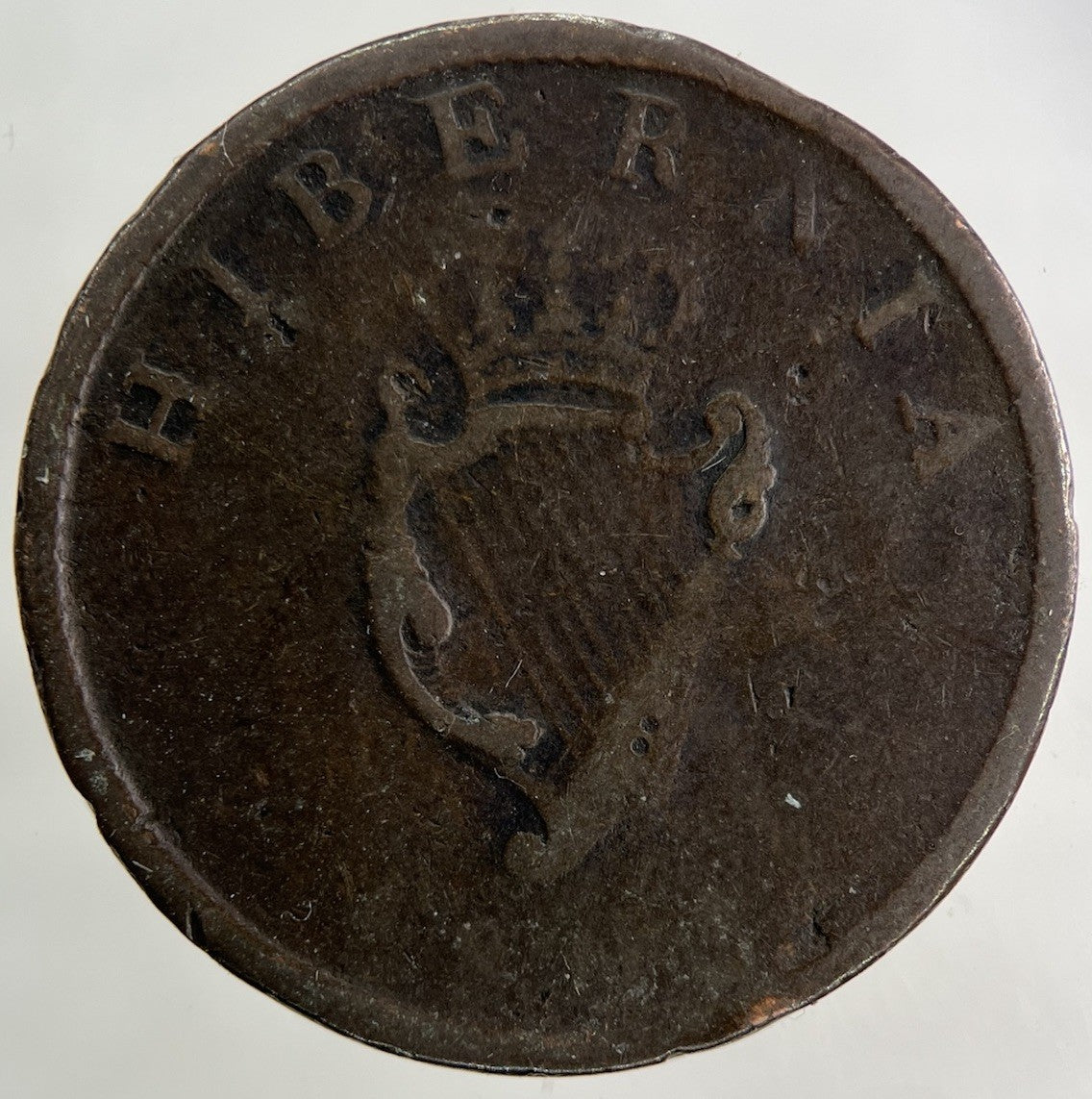 1805 Irish Half - Penny Coin | Collectable Grade