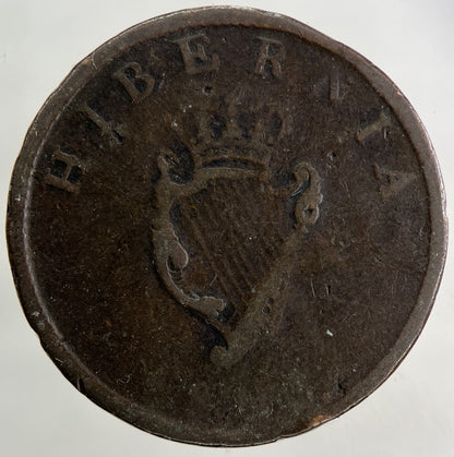 1805 Irish Half - Penny Coin | Collectable Grade